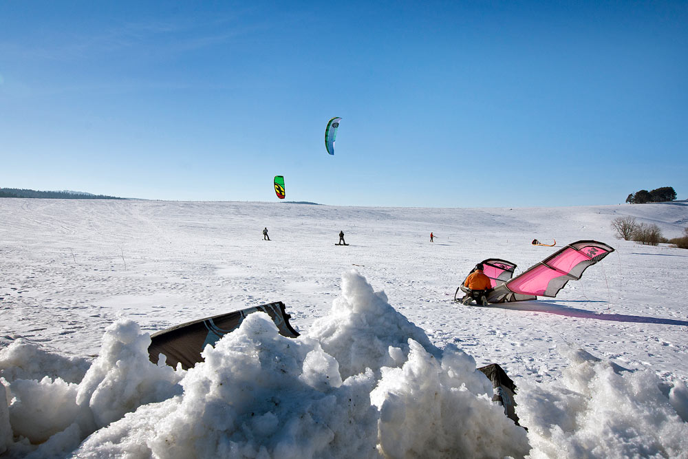 Snowkiting w Tyliczu photo