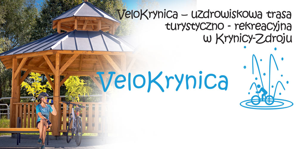 VeloKrynica - budowa uzdrowiskowej trasy turystyczno-rekreacyjnej w Krynicy-Zdroju photo
