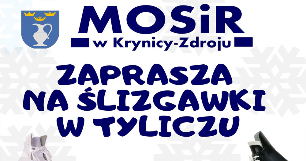 Ślizgawka - Krynicki MOSiR zaprasza na swoje obiekty w Czarnym Potoku oraz Tyliczu photo